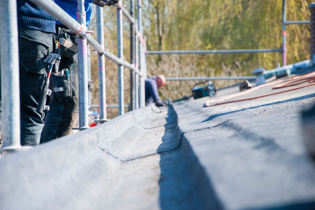 Scaffolding safety violation citation on a construction site in New York
